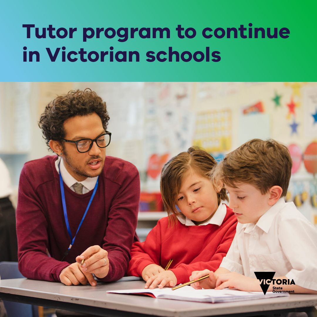 TUTOR PROGRAM TO CONTINUE IN MELTON SCHOOLS Main Image